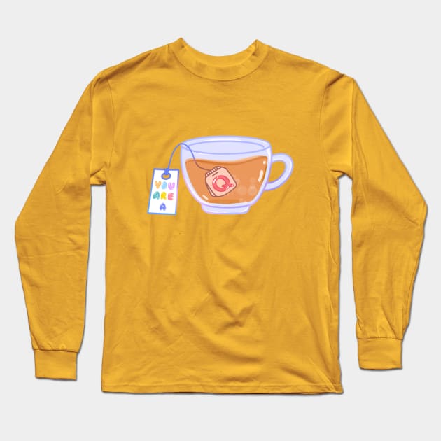 You Are A Cutie Long Sleeve T-Shirt by Jyuly